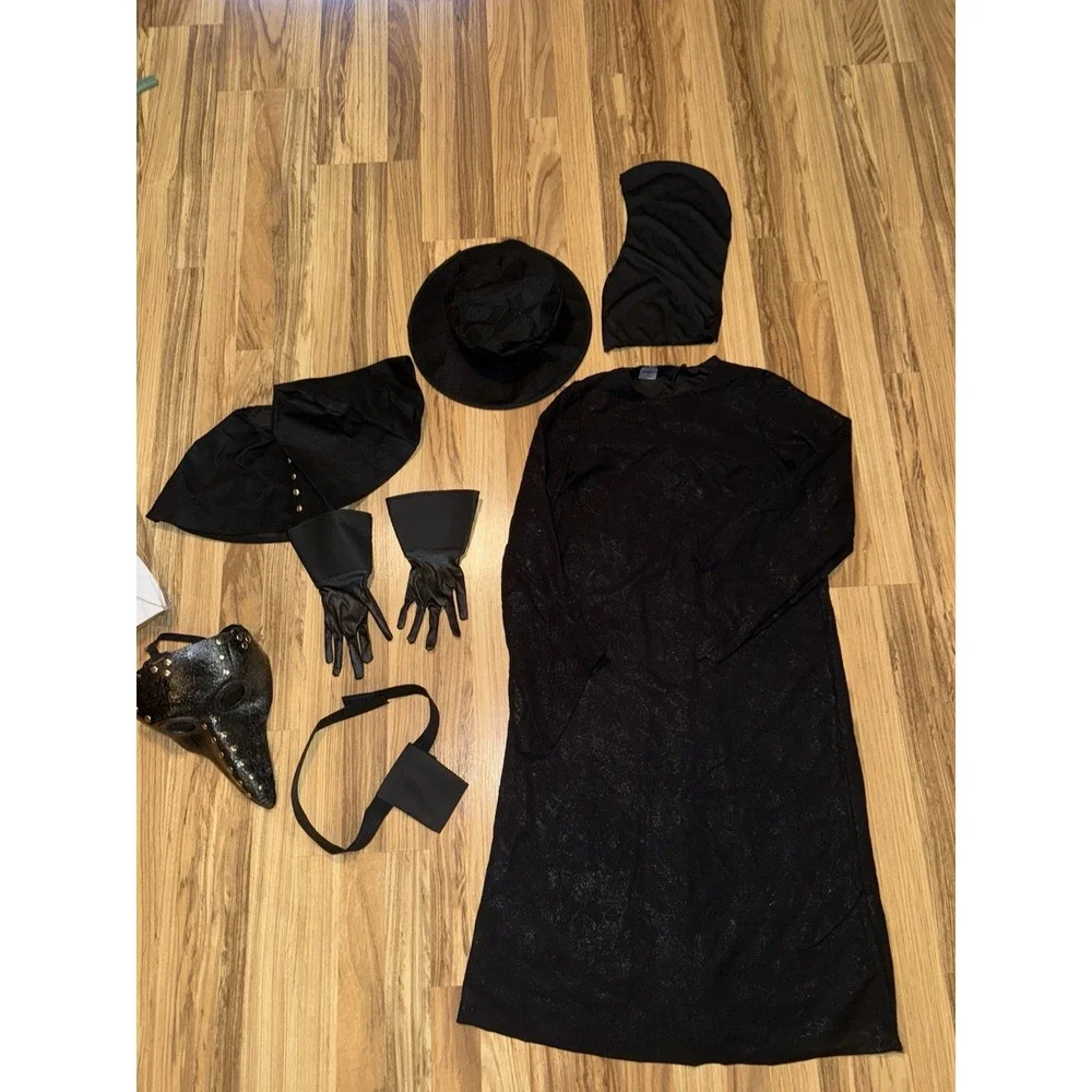 Plague Doctor‎ Spirit Halloween Costume Child Youth Medium 8/10 M New